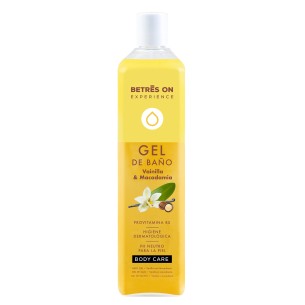 GEL DE BAÑO BETRES ON VAINILLA Y MACADAMIA 750 ML