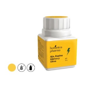 AJO ESPINO BLANCO OLIVO BOTANICAPHARMA  60 PERLAS