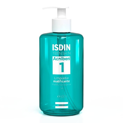 ISDIN ACNIBEN GEL LIMPIADOR MATIFICANTE 400 ML