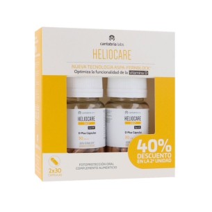 HELIOCARE 360º D PLUS CAPSULAS PACK 40 2º UD