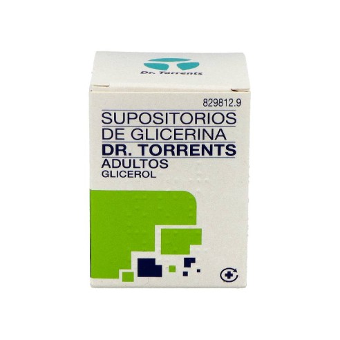 SUPOSITORIOS GLICERINA DR TORRENTS 3.27 G 12 SUPOSITORIOS AD