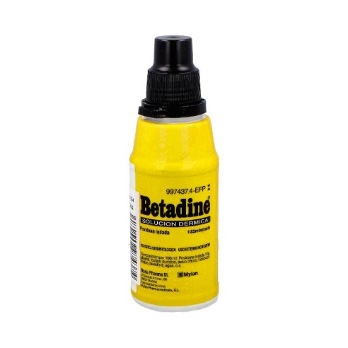 BETADINE 10 SOLU DERMICA 125 ML