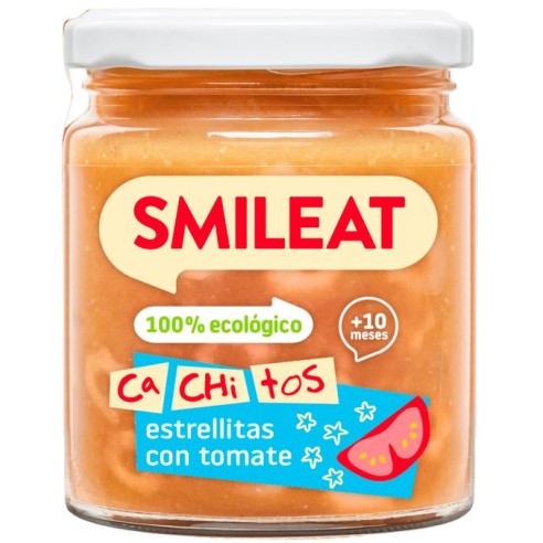 SMILEAT CACHITOS ESTRELLITAS CON TOMATE 230G