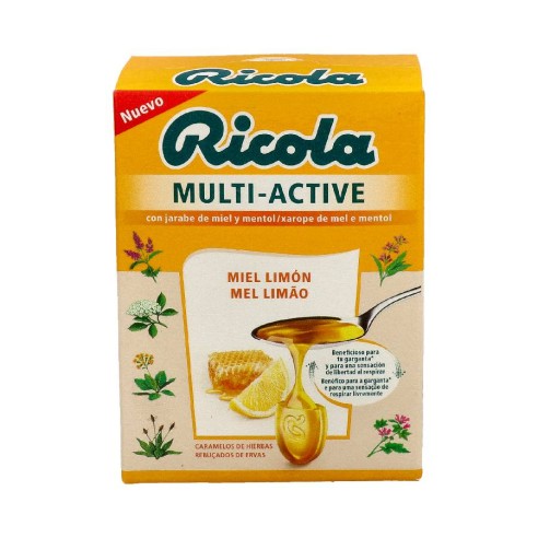 RICOLA MULTI-ACTIV  1 ENVASE 51 G SABOR MIEL LIMON