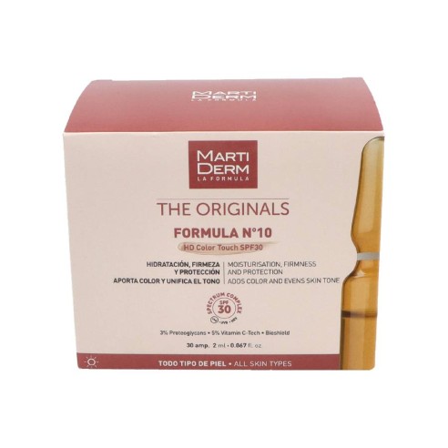 MARTIDERM FORMULA Nº 10 COLOR 30 AMPOLLAS