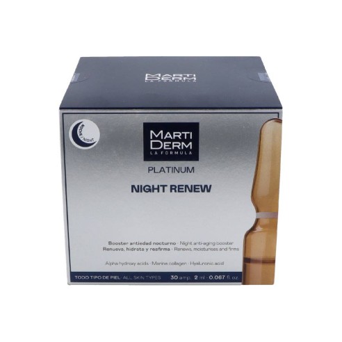 MARTIDERM NIGHT RENEW  30 AMPOLLAS