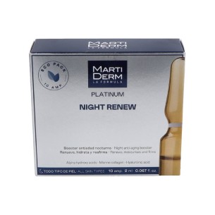 MARTIDERM NIGHT RENEW 10 AMPOLLAS