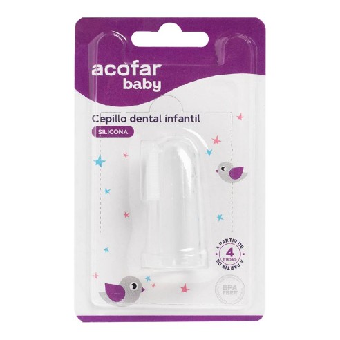 CEPILLO DENTAL SILICONA ACOFARBABY  1