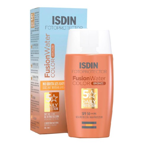 FOTOPROTECTOR ISDIN SPF 50 FUSION WATER COLOR OSCURO 50 ML