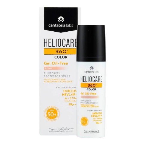 HELIOCARE 360º SPF 50 COLOR BEIGE GEL OIL-FREE