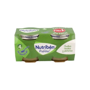 NUTRIBEN POTITO INICIO JUDIAS VERDES PATATAS 2 X 120 G