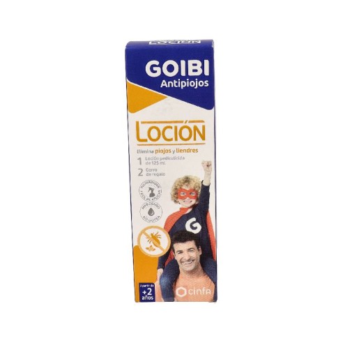 GOIBI ANTIPIOJOS ELIMINA LOCION USO HUMANO  125 ML