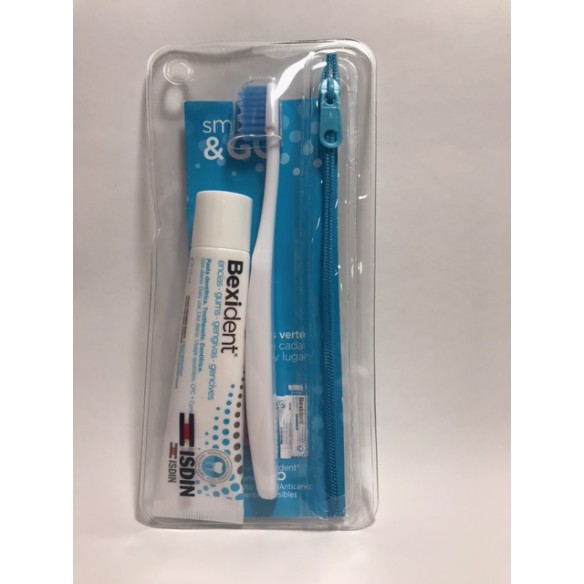 BEXIDENT ENCIAS USO DIARIO PASTA DENTRIFICA SMILE & GO  KIT