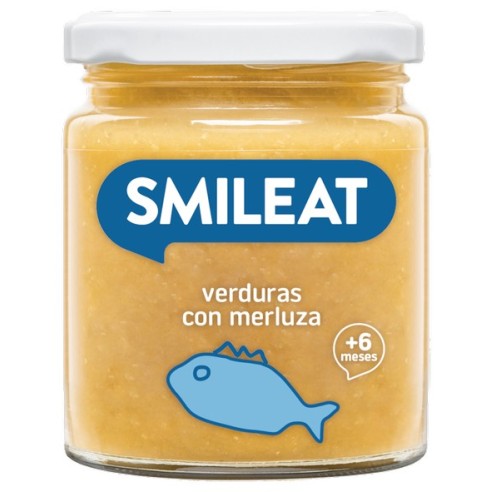 SMILEAT  1 TARRITO 230 G SABOR VERDURA CON MERLUZA