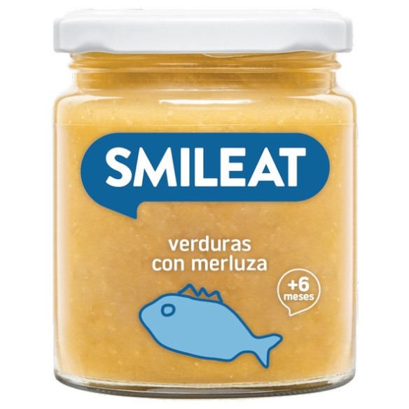 SMILEAT  1 TARRITO 230 G SABOR VERDURA CON MERLUZA