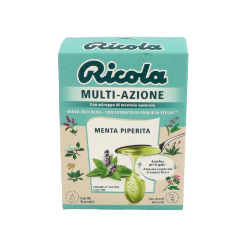 RICOLA MULTI-ACTIV  1 ENVASE 51 G SABOR MENTA...