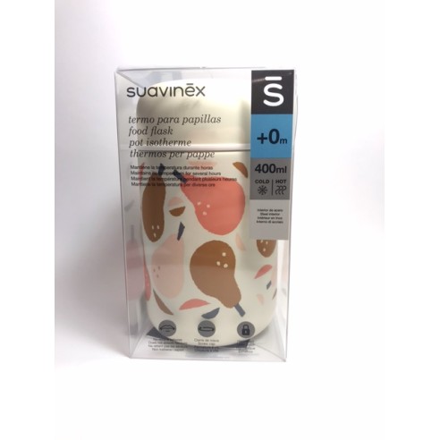 TERMO PARA PAPILLA SUAVINEX PAPILLERO ROSA