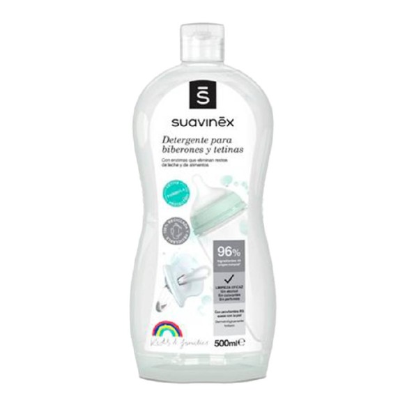 SUAVINEX DETERGENTE ESPECIFICO BIBERONES TETINAS GEL LIMPIAB