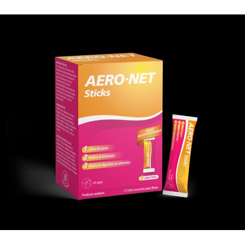 AERO-NET  12 STICKS 2 G SABOR CITRICO