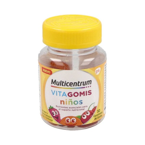 MULTICENTRUM VITAGOMIS NIÑOS  30 CARAMELOS DE...
