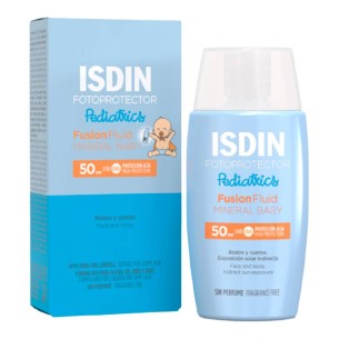 ISDIN FOTOPROTECTOR SPF-50 FUSION FLUID MINERAL PEDIATRICS