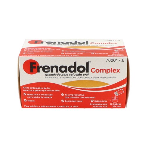 FRENADOL COMPLEX 10 SOBRES 10 GR.