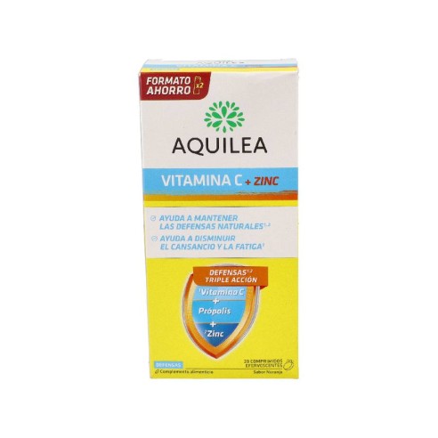 AQUILEA VITAMINA C  ZINC  28 COMPRIMIDOS...
