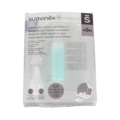 SUAVINEX ASPIRADOR NASAL  ANATOMICO CON RECAMBIO
