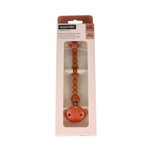 BROCHE BOLITAS SILICONA SUAVINEX 1 UNIDAD