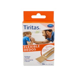 TIRITAS ELASTIC APOSITO ADHESIVO TEXTIL X-LARGE 16 APOSITOS
