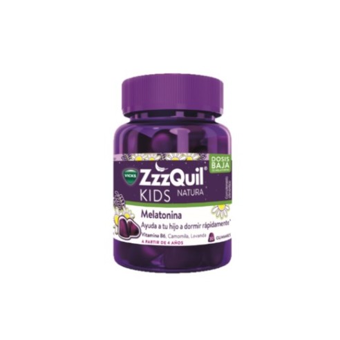 ZZZQUIL NATURA KIDS  30 GUMMIES SABOR FRUTOS...