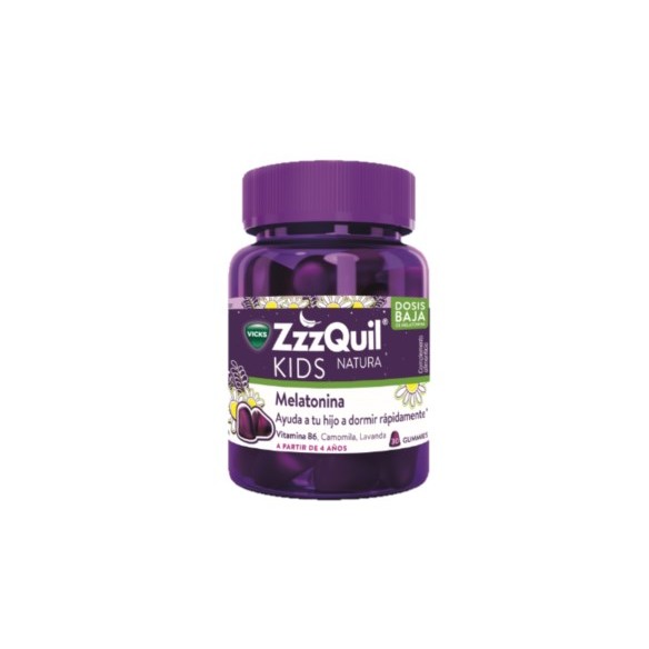 ZZZQUIL NATURA KIDS  30 GUMMIES SABOR FRUTOS DEL BOSQUE