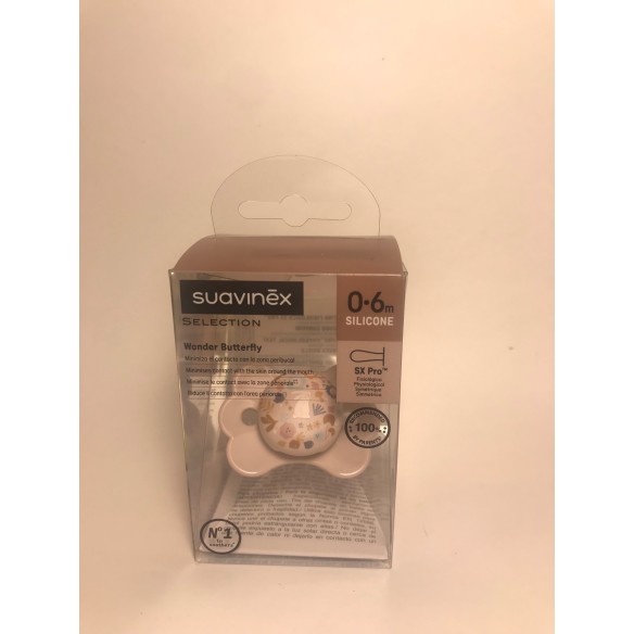 CHUPETE SILICONA T SUAVINEX PREMIUM FISIOLOGICO 0- 6 M