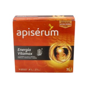 APISERUM ENERGIA VITAMAX  18 VIALES