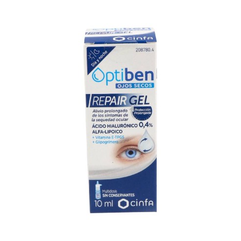 OPTIBEN REPAIR GEL  1 ENVASE 10 ML