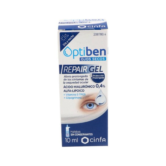OPTIBEN REPAIR GEL  1 ENVASE 10 ML
