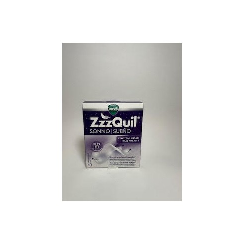 ZZZQUIL SUEÑO 10 TIRAS NASALES