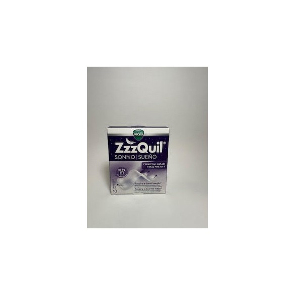 ZZZQUIL SUEÑO 10 TIRAS NASALES