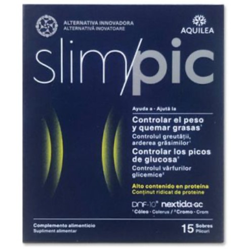 AQUILEA SLIMPIC  15 SOBRES SABOR LIMON