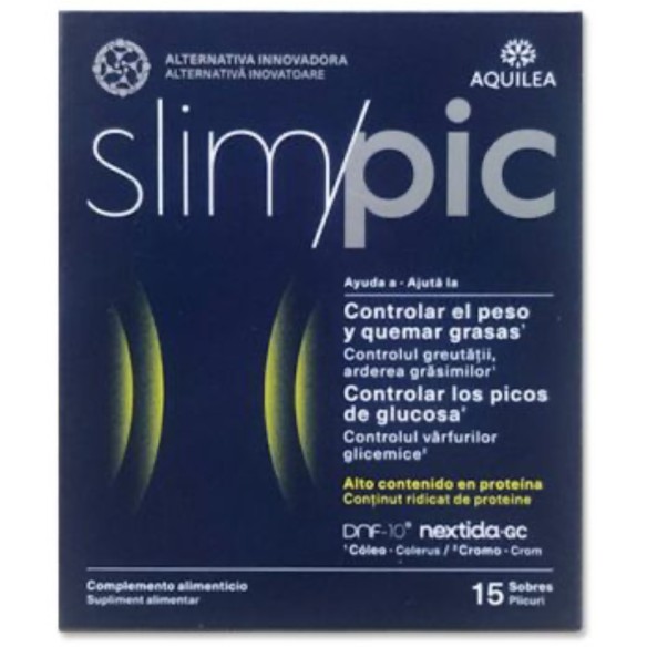 AQUILEA SLIMPIC  15 SOBRES SABOR LIMON