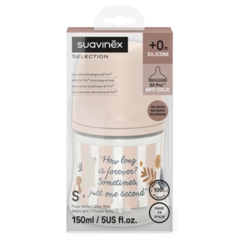 BIBERON PP BOCA ANCHA T SILICONA SUAVINEX...