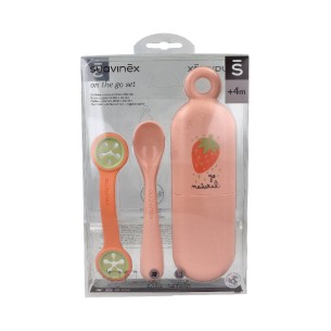 CUBIERTO INFANTIL SET CUCHARA CON PORTACUCHARA SUAVINEX 4 M