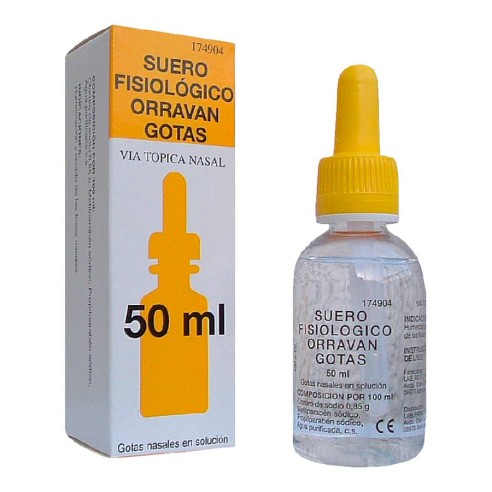 ORRAVAN SUERO FISIOLOGICO  GOTAS 50 ML