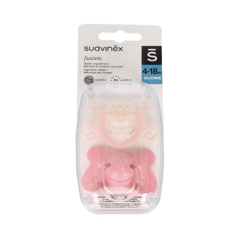 CHUPETE SILICONA T FISIOLOGICA SUAVINEX FUSION...