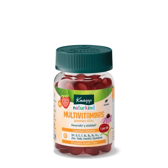 KNEIPP GUMMIES NIÑOS MULTIVITAMINAS  30 CARAMELOS DE GOMA SA