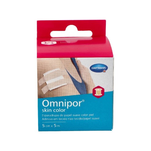 ESPARADRAPO HIPOALERGICO OMNIPOR SKIN COLOR 1...