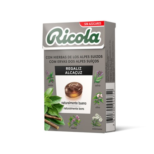 RICOLA CARAMELOS SIN AZUCAR  1 ENVASE 50 G...