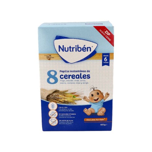 NUTRIBEN 8 CEREALES 600 G