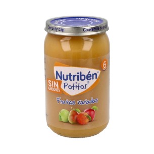 NUTRIBEN POTITOS FRUTAS VARIADAS  1 ENVASE 235 G