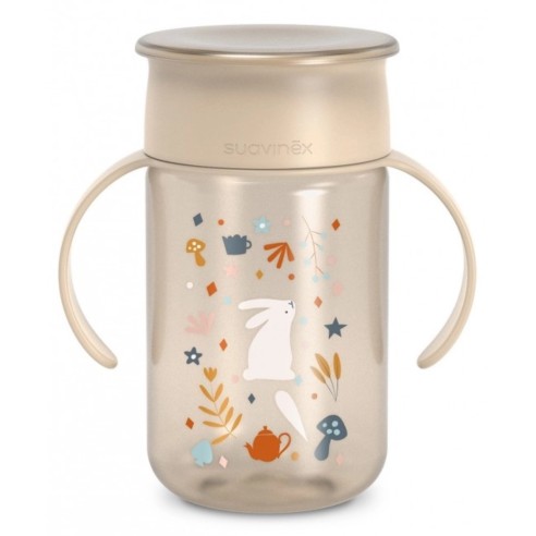 TAZA DE APRENDIZAJE 360º SUAVINEX 18 M 340 ML